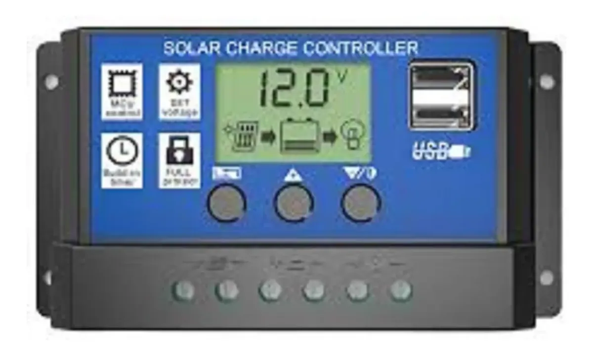 Controlador De Carga Energia Placa Solar 30 Amper Usb