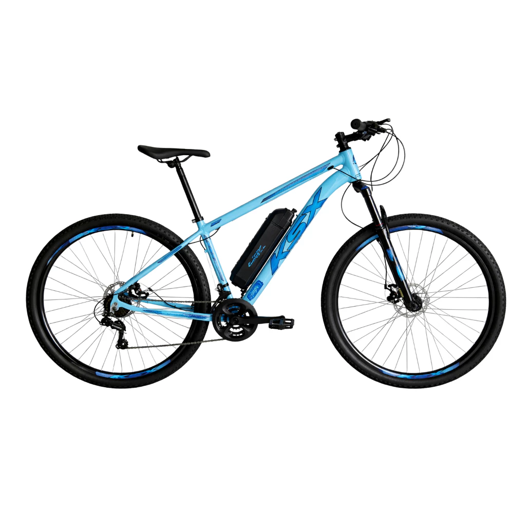 BICICLETA KSX MOTOR ELÉTRICO 350W 21V
