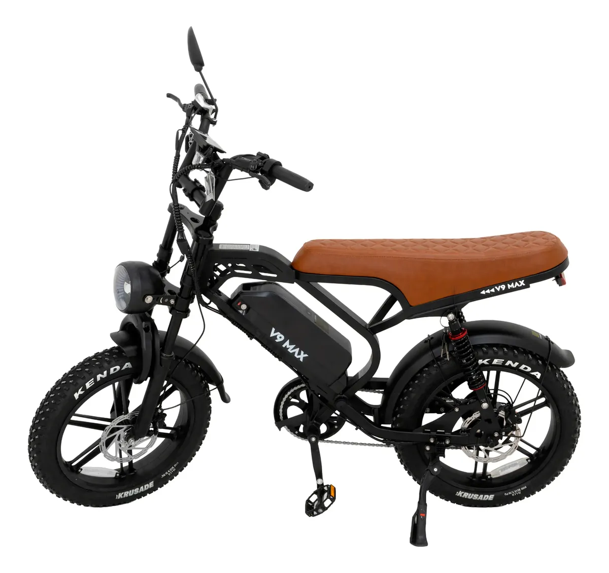 Bicicleta Bike Eletrica V9 Max 1000w 32km Autopropelido Nfc