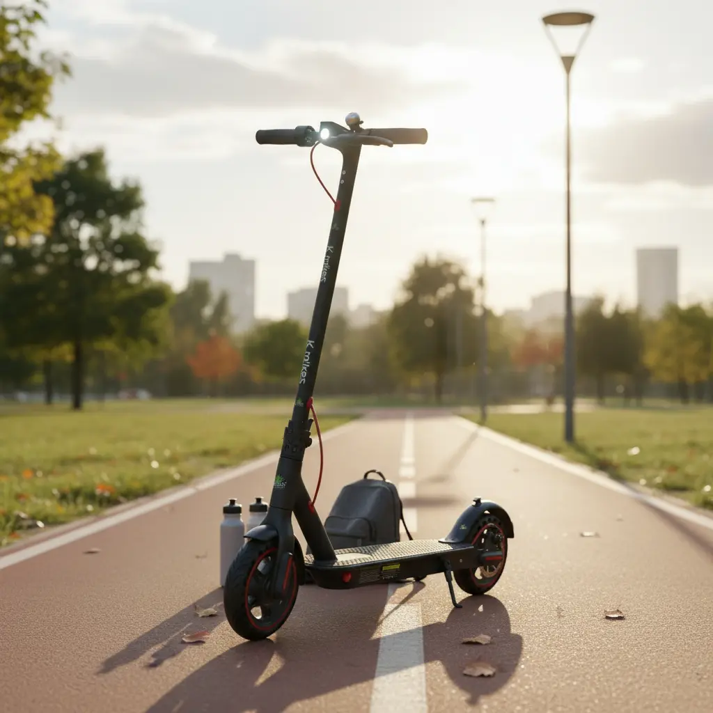 Patinete Elétrico 350w 10ah 120kg Autonomia 30km Dobravel Preto