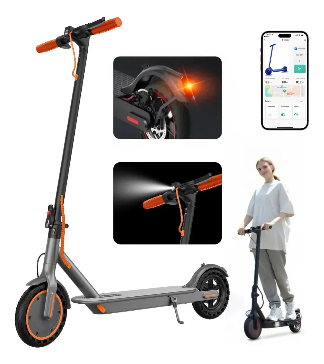 Patinete Elétrico Adulto Motorizado 30km Autonomia