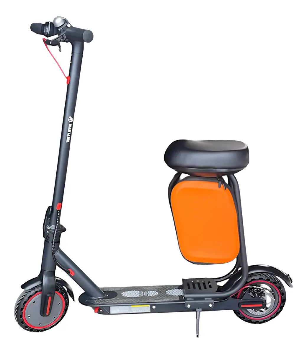 Patinete Elétrico Dobrável Portátil 30km/h Com Banco 350w