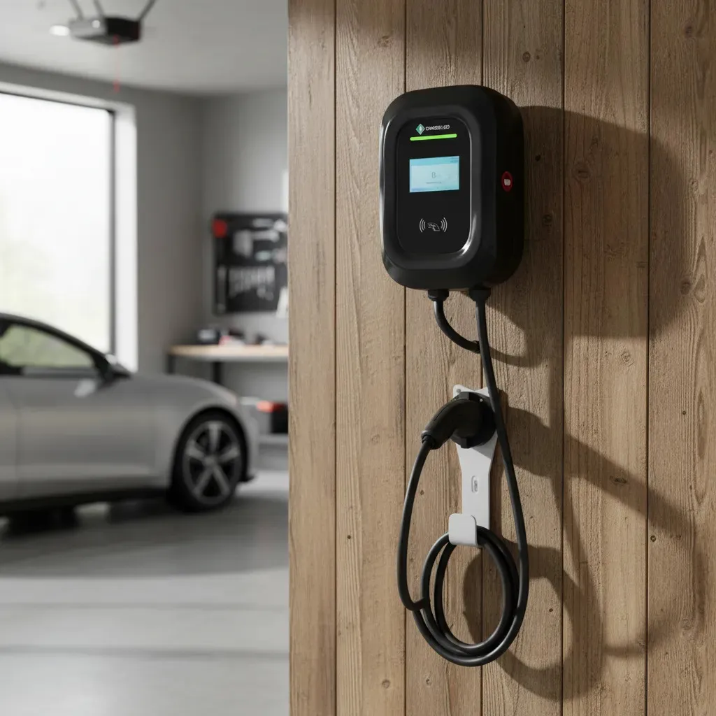 Carregador Wallbox Charge & Go 7.4kW 32A Tipo 2 - Estação de Recarga Inteligente